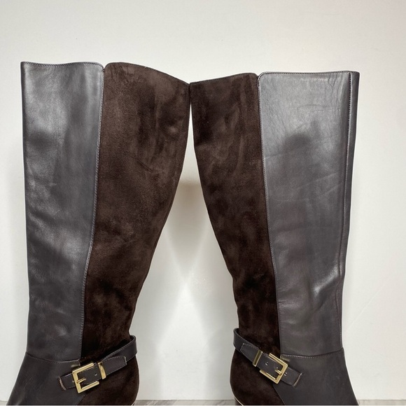 New! Bandolino Bilya Brown Heeled Tall Boot 9M - Picture 10 of 15